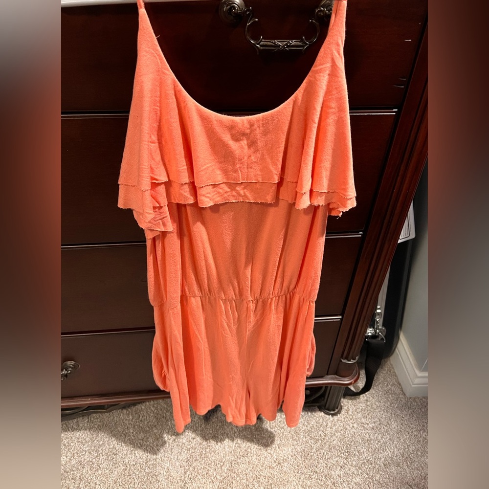 Orange Romper